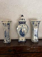 Delft Blauw aardewerk handgeschilderd, Antiek en Kunst, Ophalen