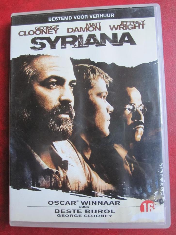 Syriana (2005), Cd's en Dvd's, Dvd's | Thrillers en Misdaad, Zo goed als nieuw, Actiethriller, Vanaf 16 jaar, Ophalen of Verzenden