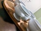Set van vier soep kommetjes- leeuwenkopjes-cosy&Trendy, Huis en Inrichting, Ophalen of Verzenden, Zo goed als nieuw