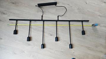 Eettafel hanglamp zwart aluminium. beschikbaar voor biedingen