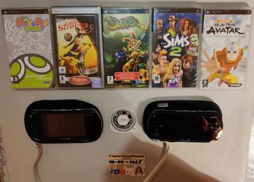 [Sony] Lot PSP Playstation Portable + jeux beschikbaar voor biedingen