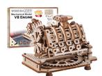 3D Houten Puzzel V8 Engine - DIY Wood Builds - Model Builds, Verzenden, Nieuw