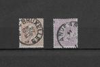 Timbres de Belgique - 51/52, Timbres & Monnaies, Envoi, Oblitéré