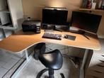 bureau + ladekast, Huis en Inrichting, Bureaus, Ophalen, In hoogte verstelbaar, Nieuw, Bureau