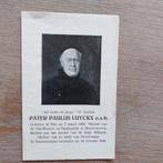 Bidprentje Pater Paulus Luyckx 1824-1896, Verzamelen, Bidprentjes en Rouwkaarten, Ophalen of Verzenden, Bidprentje