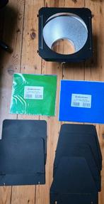 Kit bol 21cm Elinchrom avec barndoor 6flap + 2 jeux filtres, Enlèvement ou Envoi