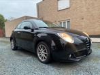 Alfa mito*euro5*163DKM*Top staat*, Auto's, Euro 5, Zwart, Leder, Bruin