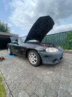 mazda mx5 1.6, Auto's, Zwart, 4 cilinders, Cabriolet, 1595 cc