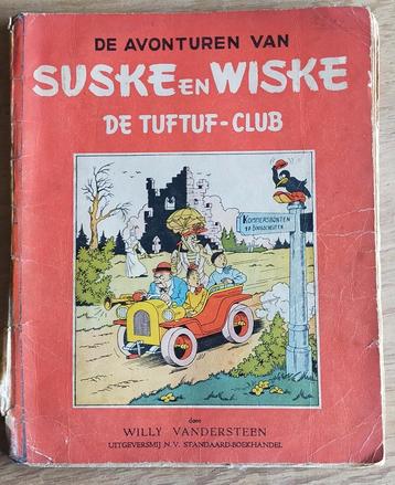 Suske en Wiske.  De Tuftuf-club beschikbaar voor biedingen