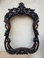 Groot kader in mahonie art nouveau, Ophalen