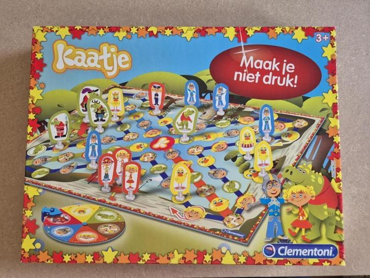 Maak je niet druk - Kaatje - Clementoni - Leuk spel 3+, Hobby en Vrije tijd, Gezelschapsspellen | Bordspellen, Ophalen of Verzenden