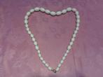 Parelsnoeren, Bijoux, Sacs & Beauté, Colliers, Enlèvement ou Envoi, Comme neuf, Blanc, Synthétique