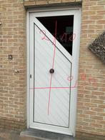 voordeur GERESERVEERD, Doe-het-zelf en Bouw, Kunststof, Gebruikt, 80 tot 100 cm, Ophalen of Verzenden