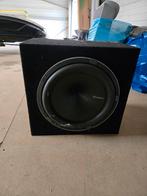 Woofer + versterker hertz, Auto diversen, Autospeakers, Ophalen, Zo goed als nieuw