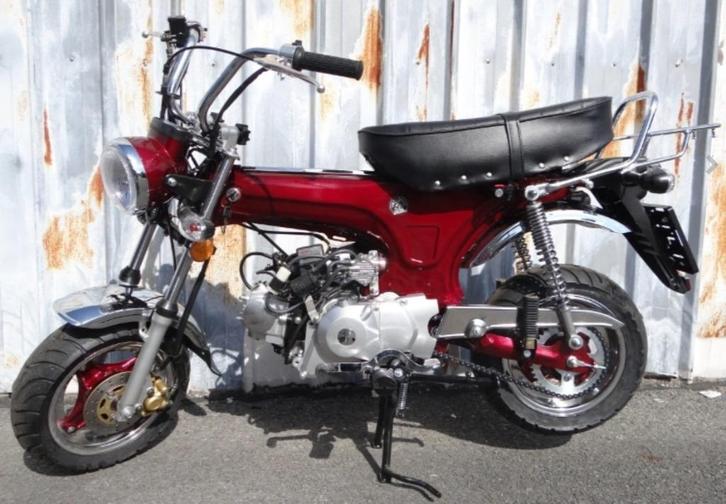 Zhenhua Dax OT | Bordeaux | A of B-Klasse | Super deal, Fietsen en Brommers, Brommers | Honda, Nieuw, Overige modellen, Ophalen of Verzenden