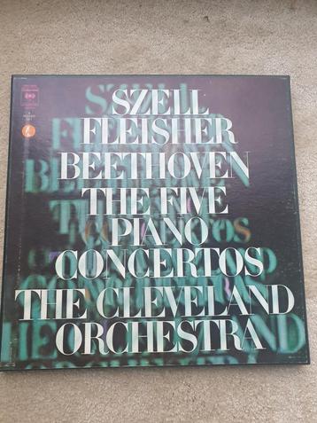 Leon Fleisher : 5 pianoconcertos Beethoven