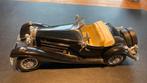 Mercedes 500 K roadster 1936 zwart, Hobby & Loisirs créatifs, Voitures miniatures | 1:18, Burago, Enlèvement, Voiture, Neuf