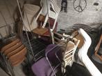 GRATIS oud hout, ijzer, misschien nog wat bruikbare stoelen, Enlèvement
