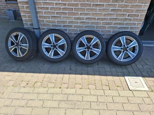 mercedesvelgen met winterbanden, Auto-onderdelen, Banden en Velgen, Banden en Velgen, Winterbanden, 17 inch, 225 mm, Personenwagen