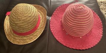 Lot de 2 chapeaux d’été pour fille (2-4 ans)