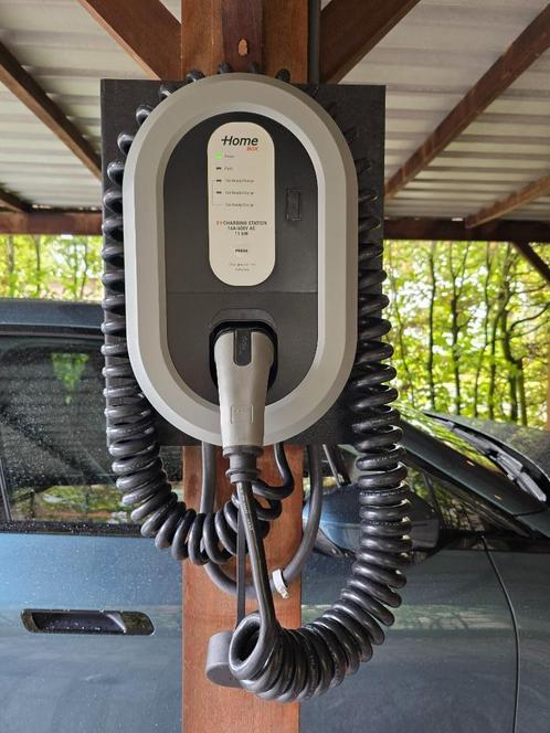 Ratio EV laadstation type 2, 16A,/400V AC vaste coiled kabel, Auto diversen, Laadpalen, Zo goed als nieuw, Laadpaal en Laadkabel