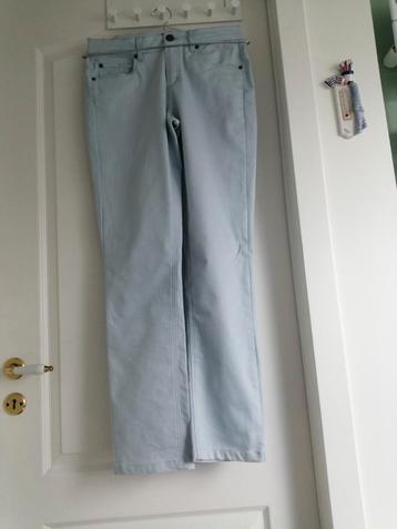 Pantalon bleu clair pour femme taille 40