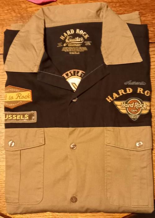 Hard Rock Cafe Brussels, Vêtements | Hommes, Chemises, Neuf, Beige, Enlèvement ou Envoi