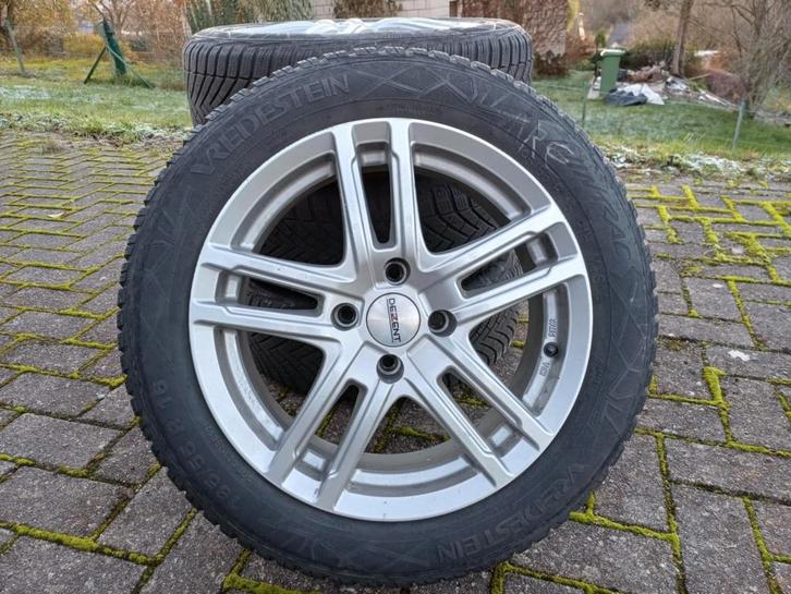 ️ Pneus neige + jantes, Autos : Pièces & Accessoires, Pneus & Jantes, Pneu(s), Pneus hiver, 16 pouces, 195 mm, Autre, Neuf, Enlèvement