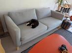 Ikea zetel blauwgrijs - 3 zit, Ophalen, Gebruikt, Stof