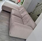 Beige hoekzetel 5-zit, Ophalen, Gebruikt, 300 cm of meer, Vierpersoons of meer