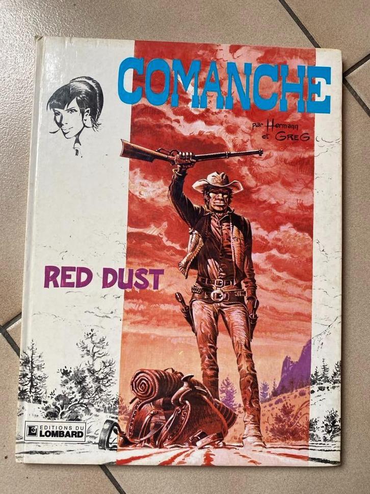 BD - Comanche 1. Rood stof, Boeken, Stripverhalen, Gelezen, Eén stripboek, Ophalen of Verzenden