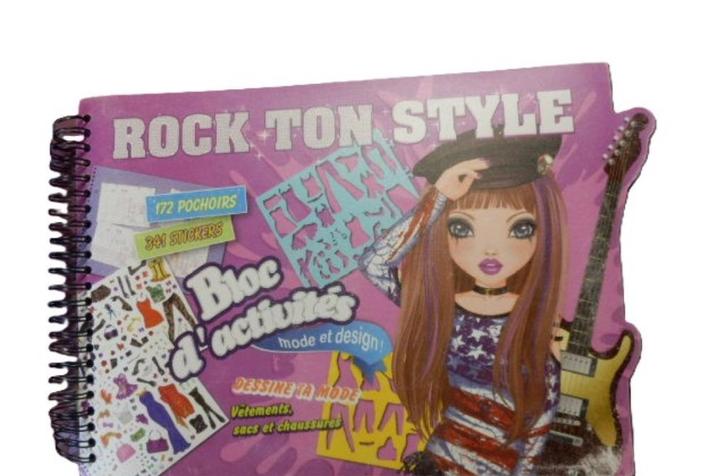 (11) = rock ton style (pochoirs), Hobby en Vrije tijd, Tekenen, Zo goed als nieuw, Overige typen, Ophalen of Verzenden