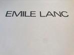 Emile Lanc Sculptures 50pag, Ophalen of Verzenden, Zo goed als nieuw, Beeldhouwkunst