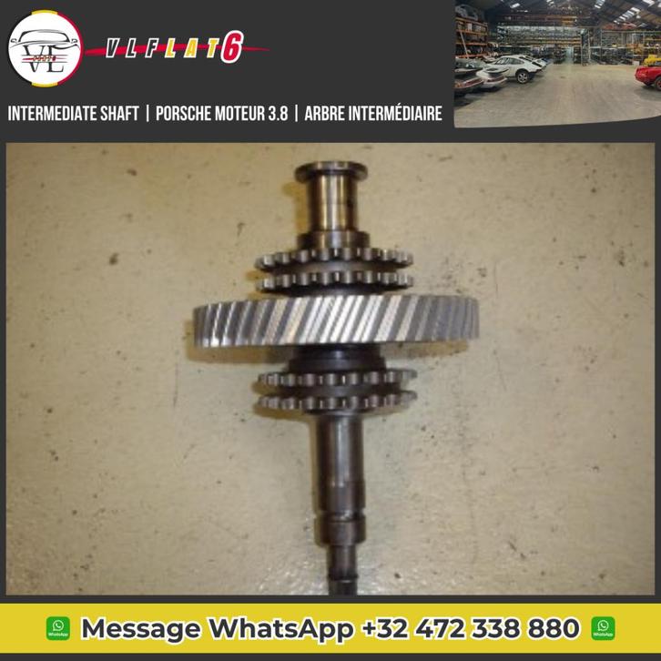 Arbre intermédiaire Porsche 3.8, Autos : Pièces & Accessoires, Moteurs & Accessoires, Porsche, Utilisé, Enlèvement ou Envoi