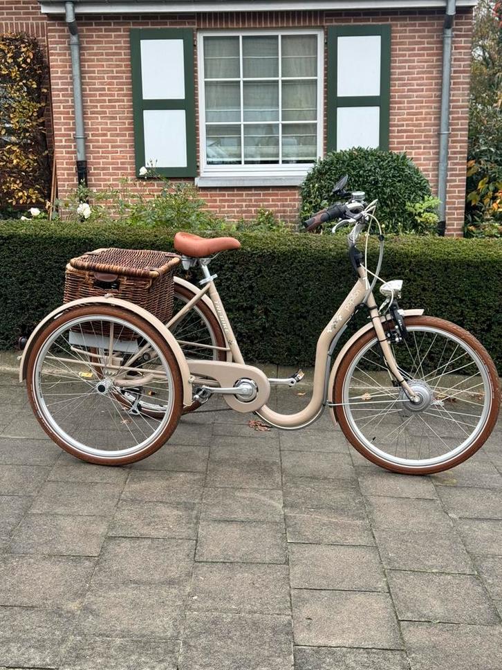 Tri-Bike Papillon elektrische driewielFiets Nieuwstaat, Fietsen en Brommers, Elektrische fietsen, Zo goed als nieuw, 59 cm of meer