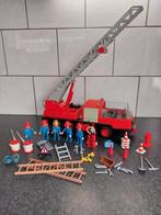 Camion de pompiers Playmobil 3525 (vintage années 1980), Enfants & Bébés, Ensemble complet, Utilisé, Enlèvement ou Envoi