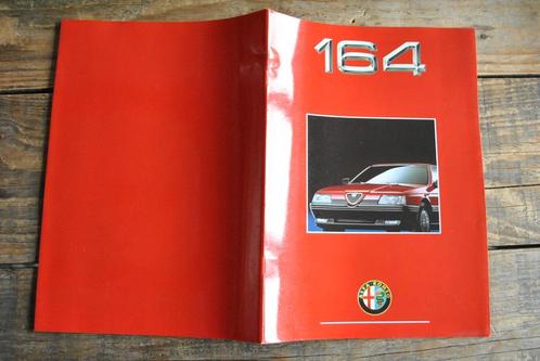 Catalogue brochure Alfa Romeo 164 1992 français publicité, Verzamelen, Automerken, Motoren en Formule 1, Gebruikt, Auto's, Ophalen of Verzenden