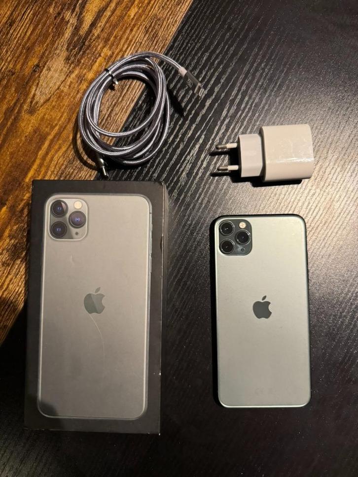 Iphone 11 Pro max 64gb, Telecommunicatie, Mobiele telefoons | Apple iPhone, Gebruikt, 64 GB, Zonder abonnement, Zonder simlock