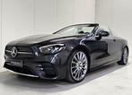 Mercedes-Benz E 200 Cabrio-AMG-MBUX-Burmester-Camera-Wide sc, Auto's, Automaat, 4 cilinders, Cabriolet, Zwart