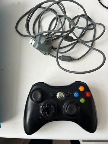 Manette Xbox 360 avec câble USB, Enlèvement ou Envoi, Comme neuf, Xbox 360