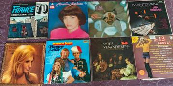 Langspeelplaten uit 70/80 van diverse artiesten , zie foto's beschikbaar voor biedingen