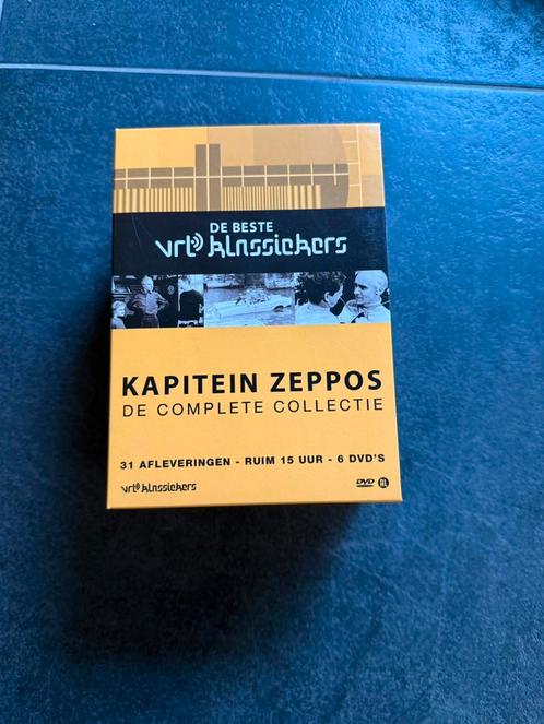 Dvd box Kapitein Zeppos complete collectie, Cd's en Dvd's, Dvd's | Nederlandstalig, Zo goed als nieuw, Ophalen of Verzenden