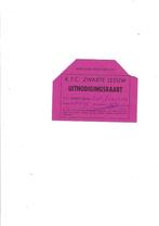 K.F.C. Zwarte Leeuw, Verzamelen, Ophalen of Verzenden, Gebruikt