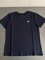 Donkerblauw t-shirt JBC met hartje - maat 152, Fille, Chemise ou À manches longues, Enlèvement ou Envoi, Neuf