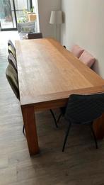Eettafel - stoelen - een bank 300x100, Huis en Inrichting, Tafels | Eettafels, Ophalen