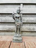 Bronzen beeld Lakshmi/Godin Sri/Indonesië/India, Ophalen of Verzenden