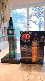 3D Puzzel - Big Ben - Ravensburger 12588, Ophalen of Verzenden, Zo goed als nieuw, Rubik's of 3D-puzzel