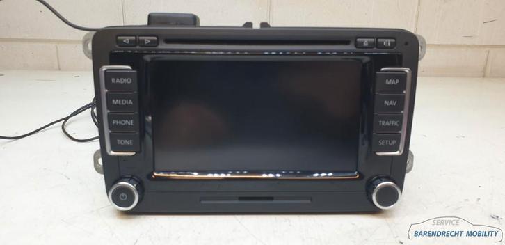 Rns 510 Golf V Volkswagen 1T0035680 navigatie radio CD GPS o, Auto-onderdelen, Dashboard en Schakelaars, Volkswagen, Gebruikt