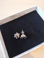 Een Paar Sterling Zilveren,2.00ct zwart Diamant Oorknopjes, Bijoux, Sacs & Beauté, Boucles d'oreilles, Noir, Argent, Puces ou Clous