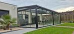 Terrasoverkapping glazen schuifwanden veranda carport pergol, Tuin en Terras, Ophalen of Verzenden